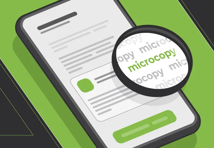 Microcopy: Text mic. Impact mare.