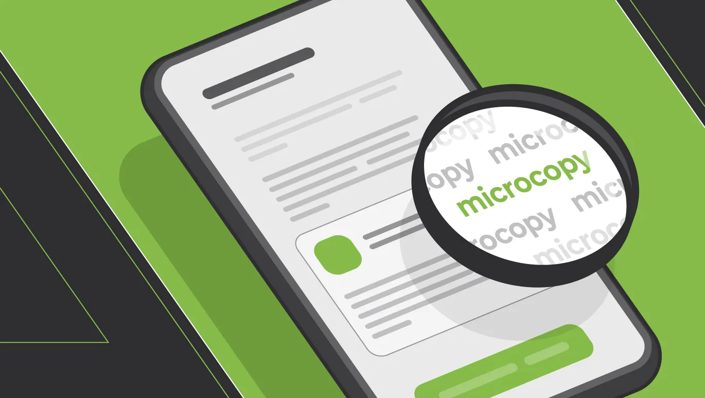 Microcopy: Kleiner Text. Große Wirkung.