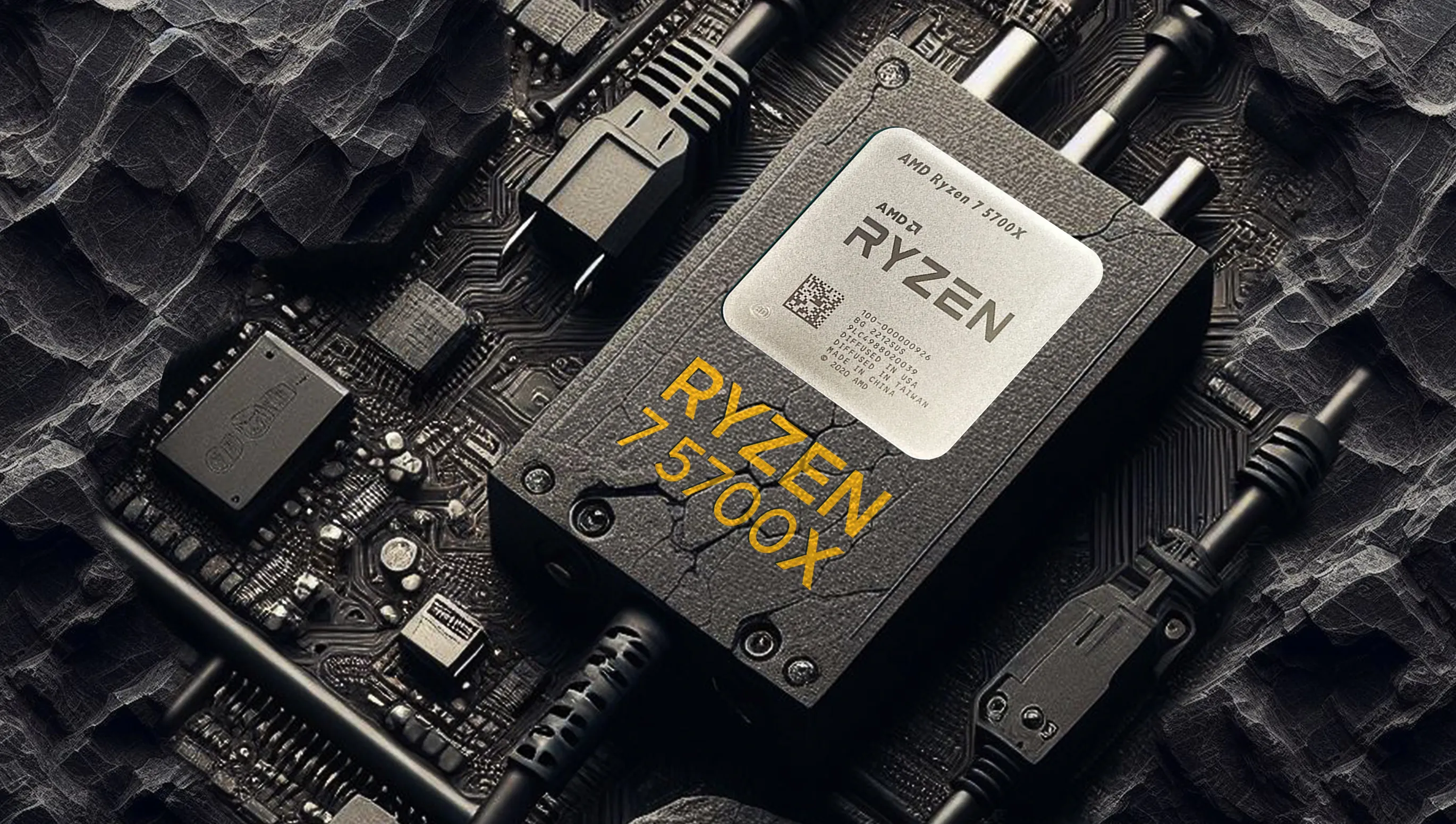 Ryzen 7 5700X im Cinebench R23: Stock vs. Overclocked