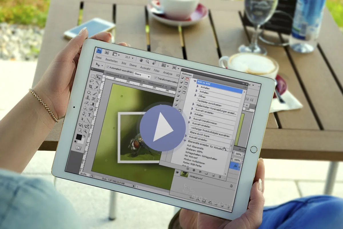 Aktionen in Photoshop verwenden