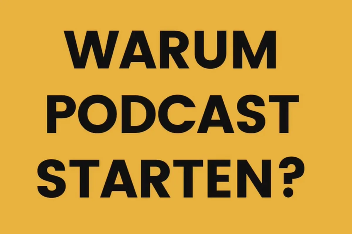 Creare propriul podcast: 2.3 De ce ar trebui să începi un podcast?