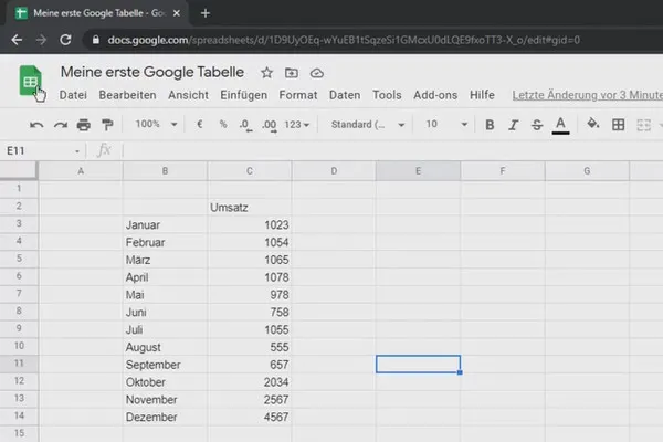 Tutorial Google Sheets: 3.1 Salvare și editare fișier.