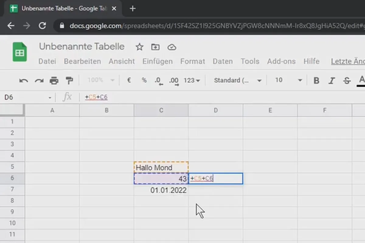 Tutorial Google Sheets: 3.2 Introducerea textelor, numerelor și datelor