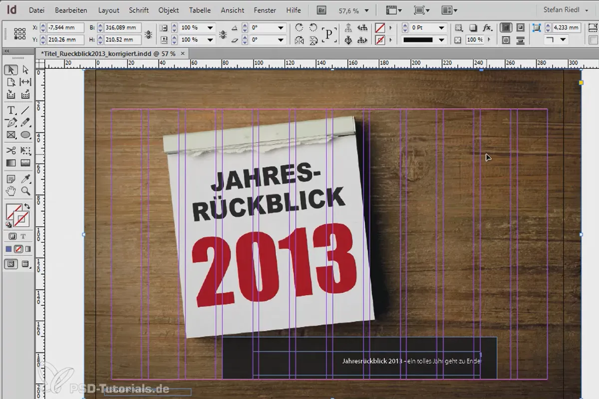 Visuelle Hilfsmittel in InDesign nutzen