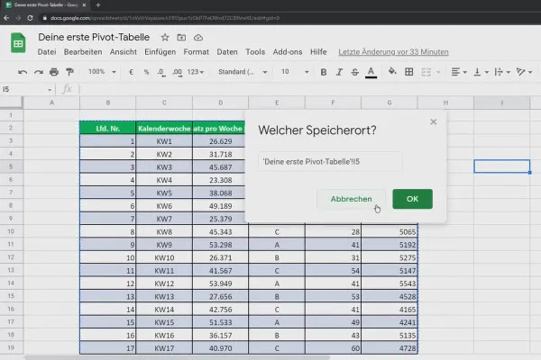 Tutorial Google Sheets: 8.3 Prima ta tabel pivot!