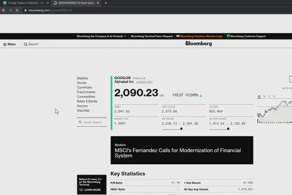 Tutorial Google Sheets: 9.1 Google Finanțe