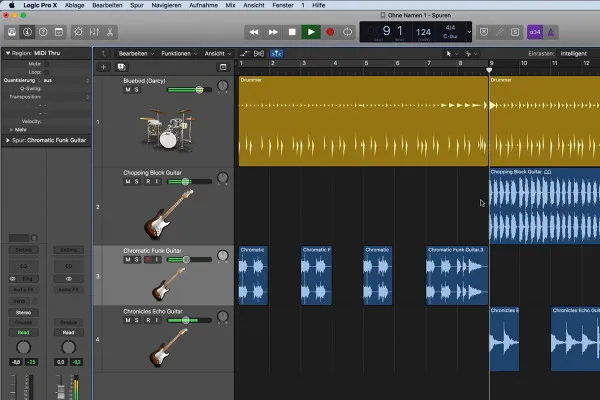 Introducere în producţia de muzică cu Logic Pro X: 3.4 Bucle audio