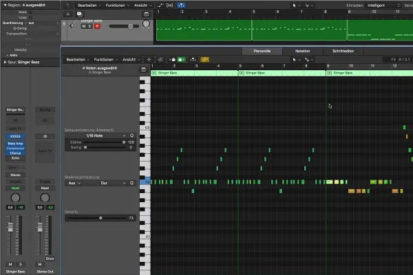 Introducere în producția muzicală cu Logic Pro X: 3.6 cuantificare MIDI