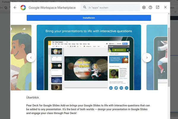 Google Slides-Tutorial: 14.2 | Die Google-Add-ons