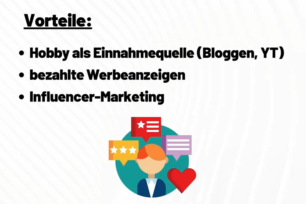 Affiliate-Marketing: 2.2 | Die Vorteile von Affiliate-Marketing