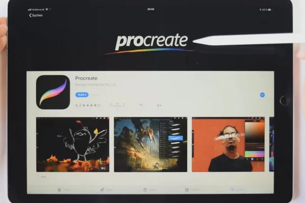 Tutorial Procreate - Fundamentele desenului digital pe iPad: 1.2 | Cuplarea creionului și instalarea Procreate.