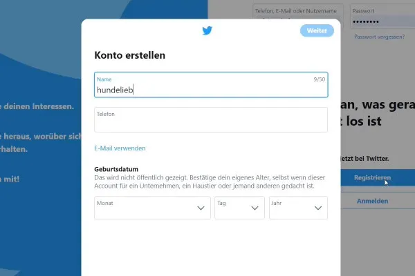 Affiliate-Marketing: 21.3 | Twitter-Account erstellen