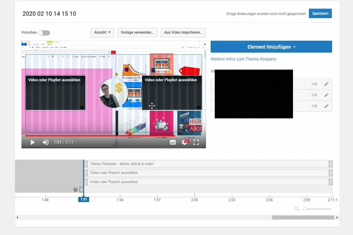 SEO für YouTube: 5.6 | End-Screen, Links und Premiere