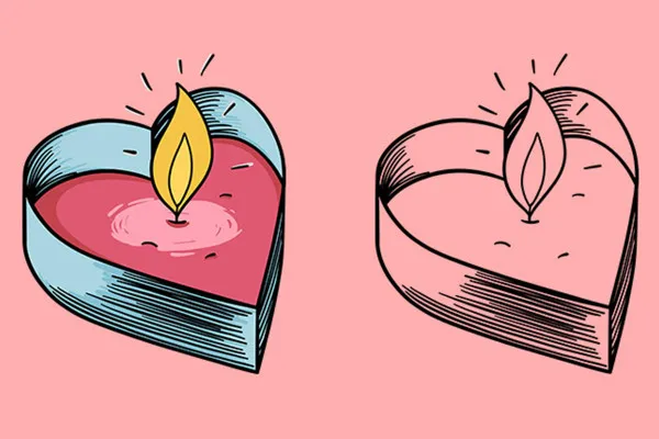 10 liebevolle Herz-Grafiken in Farbe und Schwarz-Weiß: Liebe liegt in der Luft