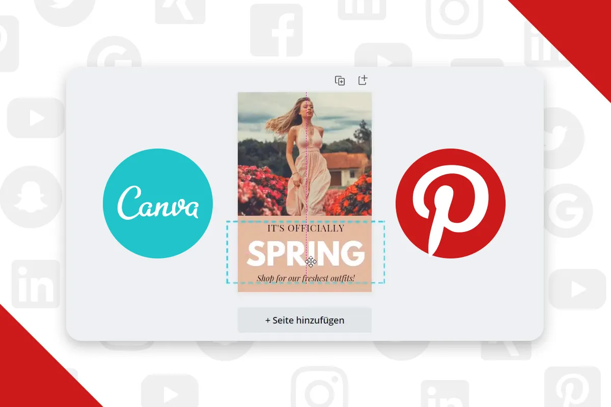 Marketing pe Pinterest 6.7 | Crearea unui Pin pe Pinterest cu Canva - Variantă 1