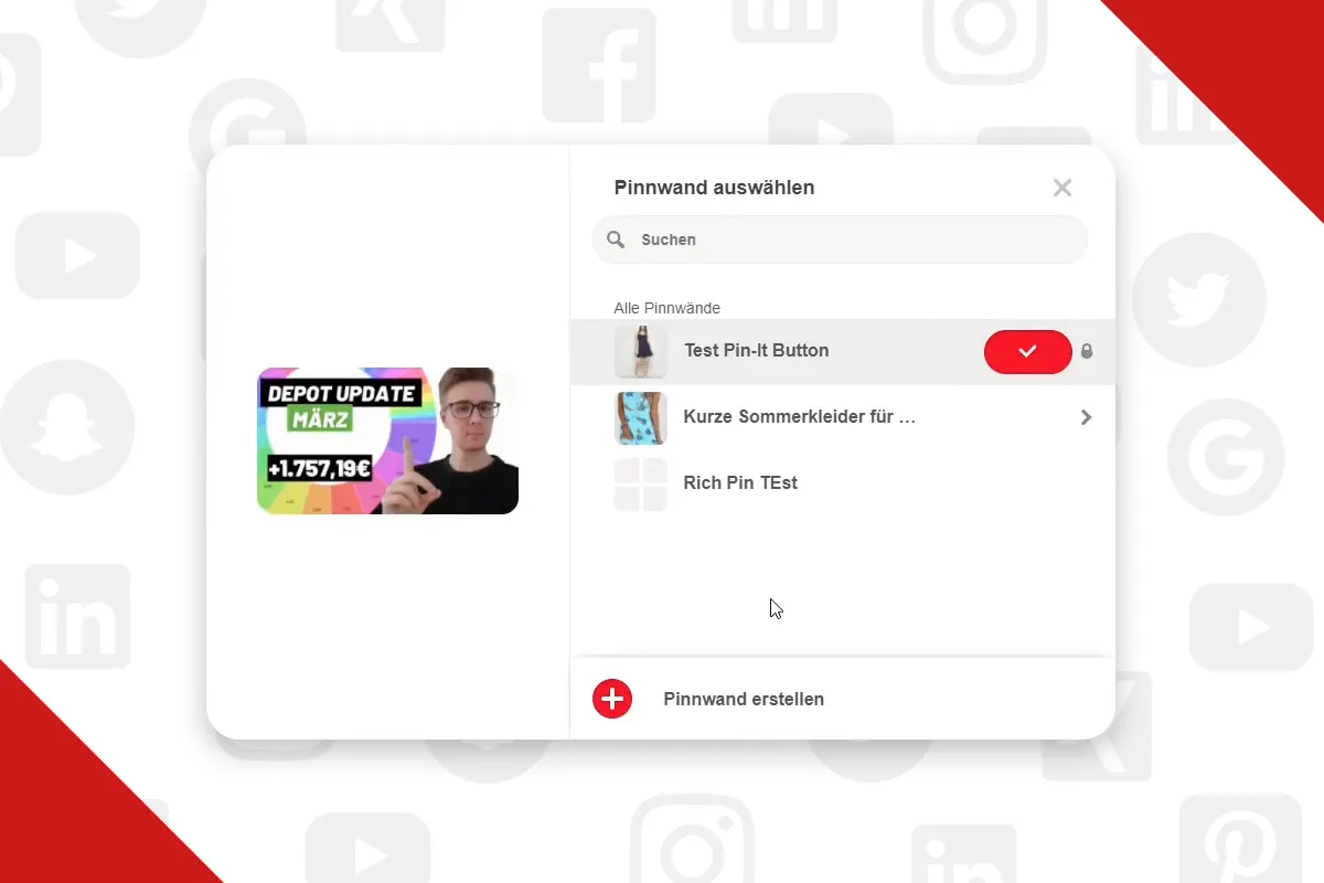 Pinterest-Marketing 8.2 | Buton alternativ Pin-It