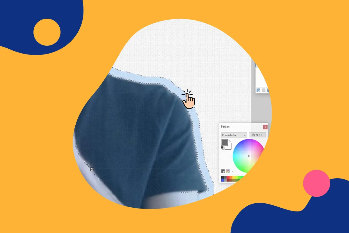 Paint.NET-Tutorial 4.1. | Objekte ausschneiden mit dem Zauberstab