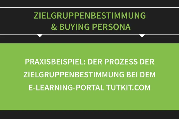 Determinarea grupului țintă și a persoanei care cumpără: 05 | Exemplu practic Determinarea grupului țintă TutKit.com