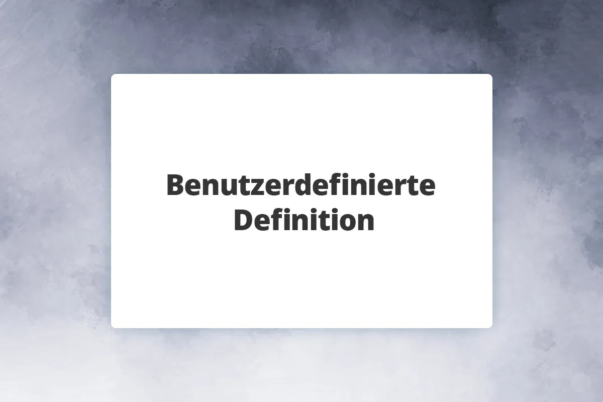 Google Analytics-Tutorial: 8.4 | Benutzerdefinierte Definition