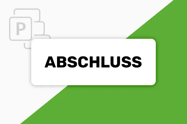 MS Project-Tutorial: 9 | Abschluss