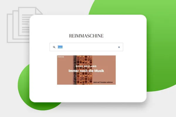 Copywriting-Tutorial: 17.5 | Tools für Reime