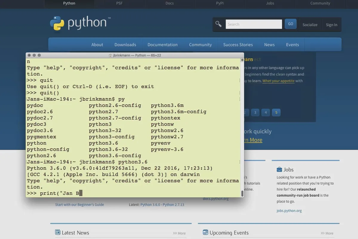 Programare cu Python - 1.3 Utilizarea Python pe macOS.