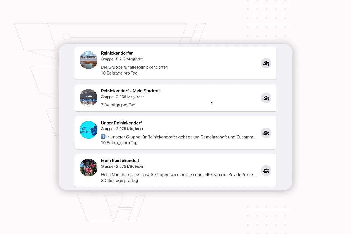 Kundenakquise im Internet: 9.4 | Facebook-Gruppen in deiner Umgebung einsehen