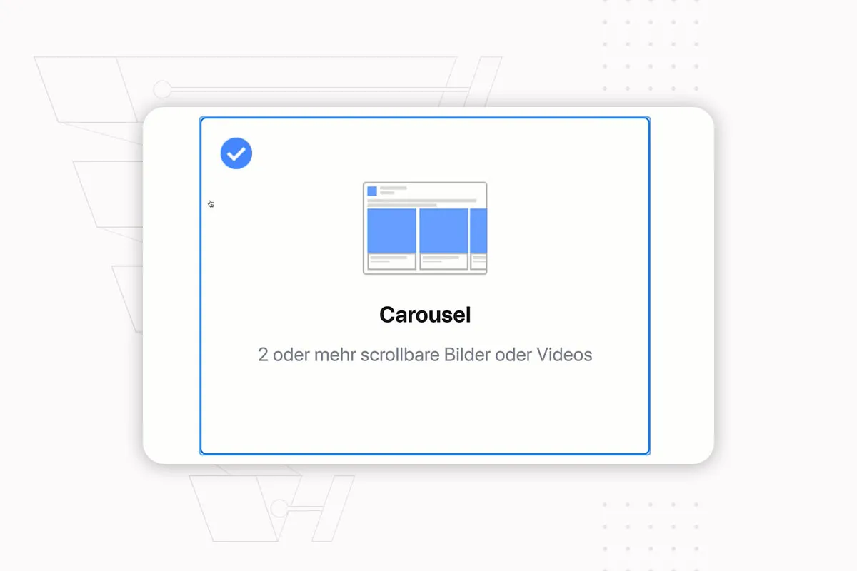 Kundenakquise im Internet: 10.5 | Carousel-Werbeanzeigen auf Instagram schalten