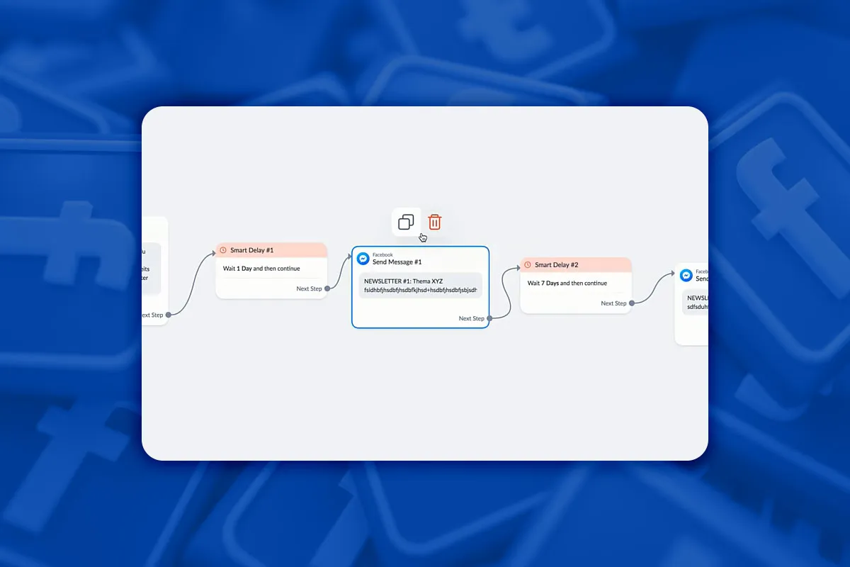 Facebook-Marketing: 8.13 | Mehrere Smart Delays in einen Flow integrieren