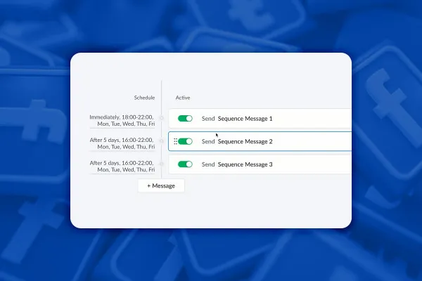 Facebook-Marketing: 8.26 | Sequenzen erstellen – Schritt für Schritt