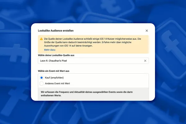 Facebook-Marketing: 12.5 | Lookalike Audience erstellen