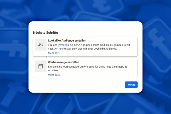 Facebook-Marketing: 12.2 | Custom Audience erstellen