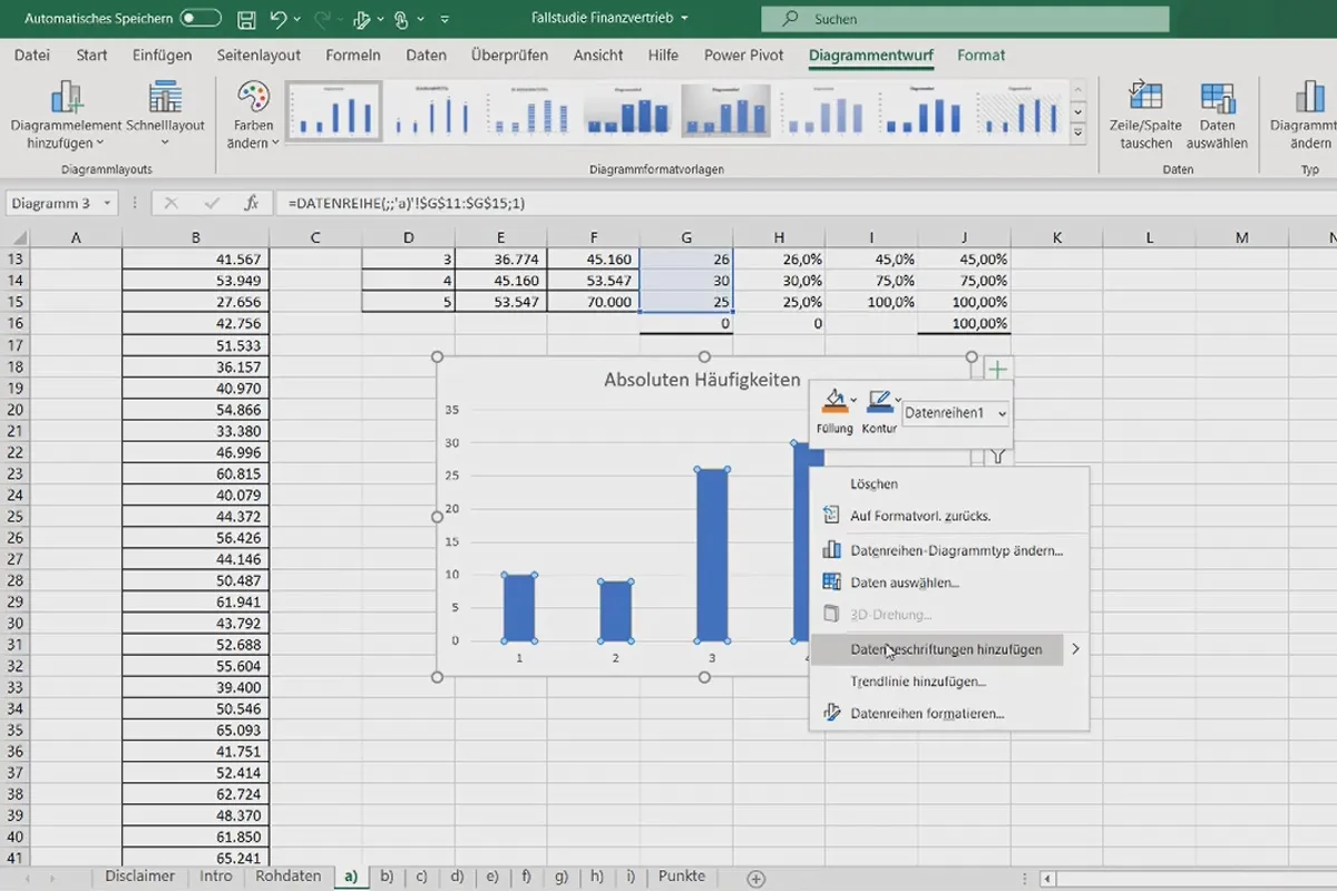 Analiza de date cu Excel pentru afaceri și vânzări: 2.1 Clasificarea datelor, analiza frecvențelor, funcții de distribuție