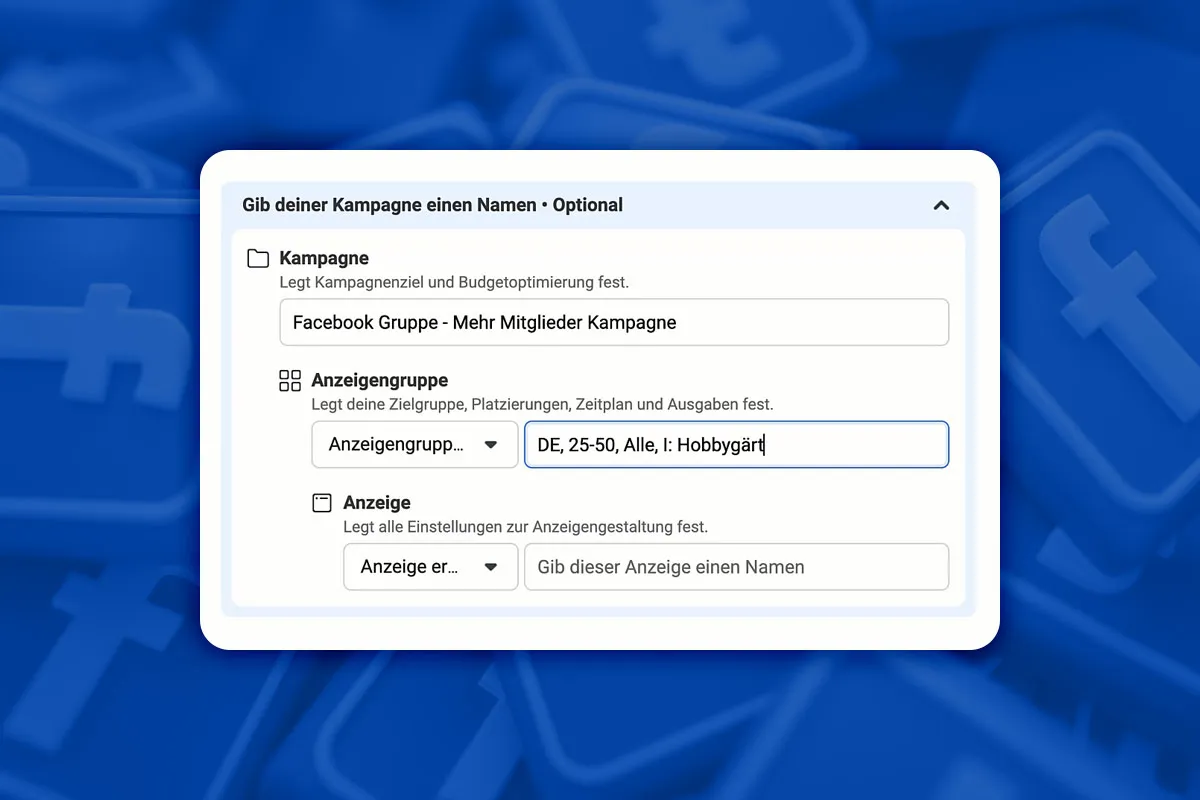 Facebook-Marketing: 15.9 | Facebook-Werbeanzeige für Gruppe schalten