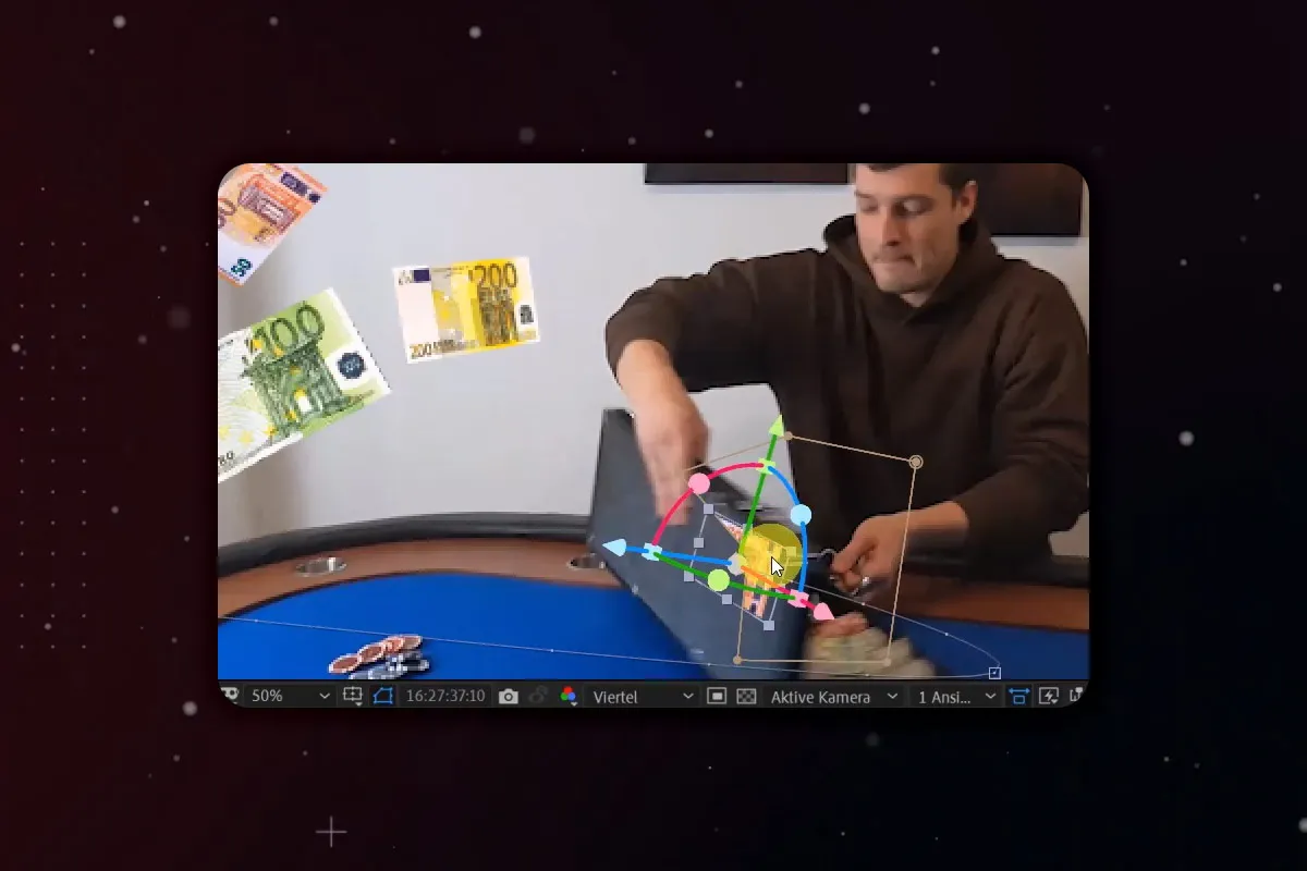 After Effects-Tutorial: 9.10 | Objekte im realen 3D-Raum schweben lassen (Teil 3)