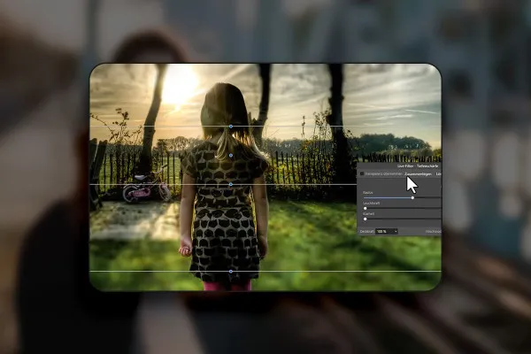 Affinity Photo (Best-of-Hacks): 13 | Adăugarea rapidă a unei efecte realiste de focalizare selectivă într-o fotografie