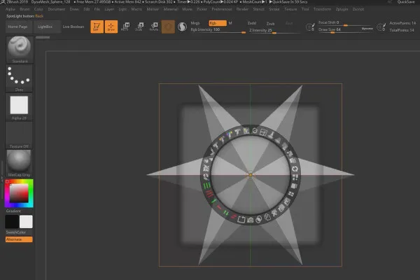 ZBrush 2019 - Video-training pentru actualizare: 3.1 | Snapshot 3D: Funcție