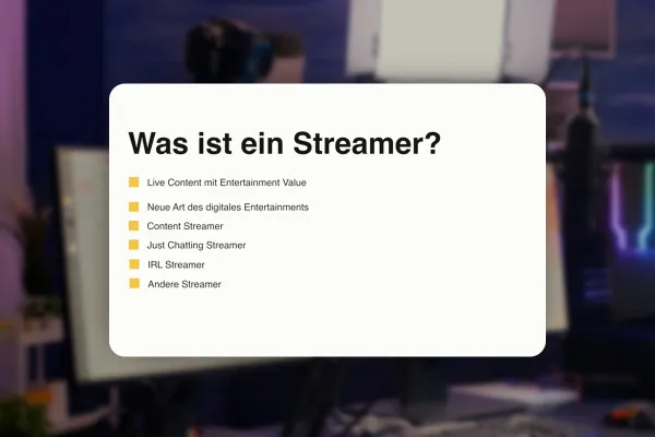 Livestreaming-Tutorial: 2.1 | Was ist ein Livestreamer Was muss er können?