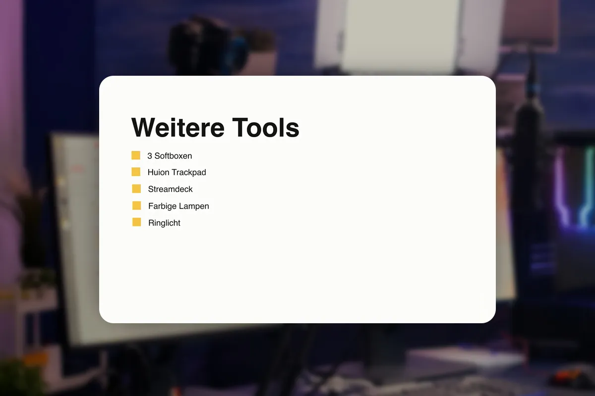 Livestreaming-Tutorial: 4.4 | Weitere Tools für Livestreamer