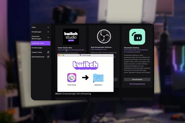 Livestreaming-Tutorial: 5.1 | Twitch Studio herunterladen