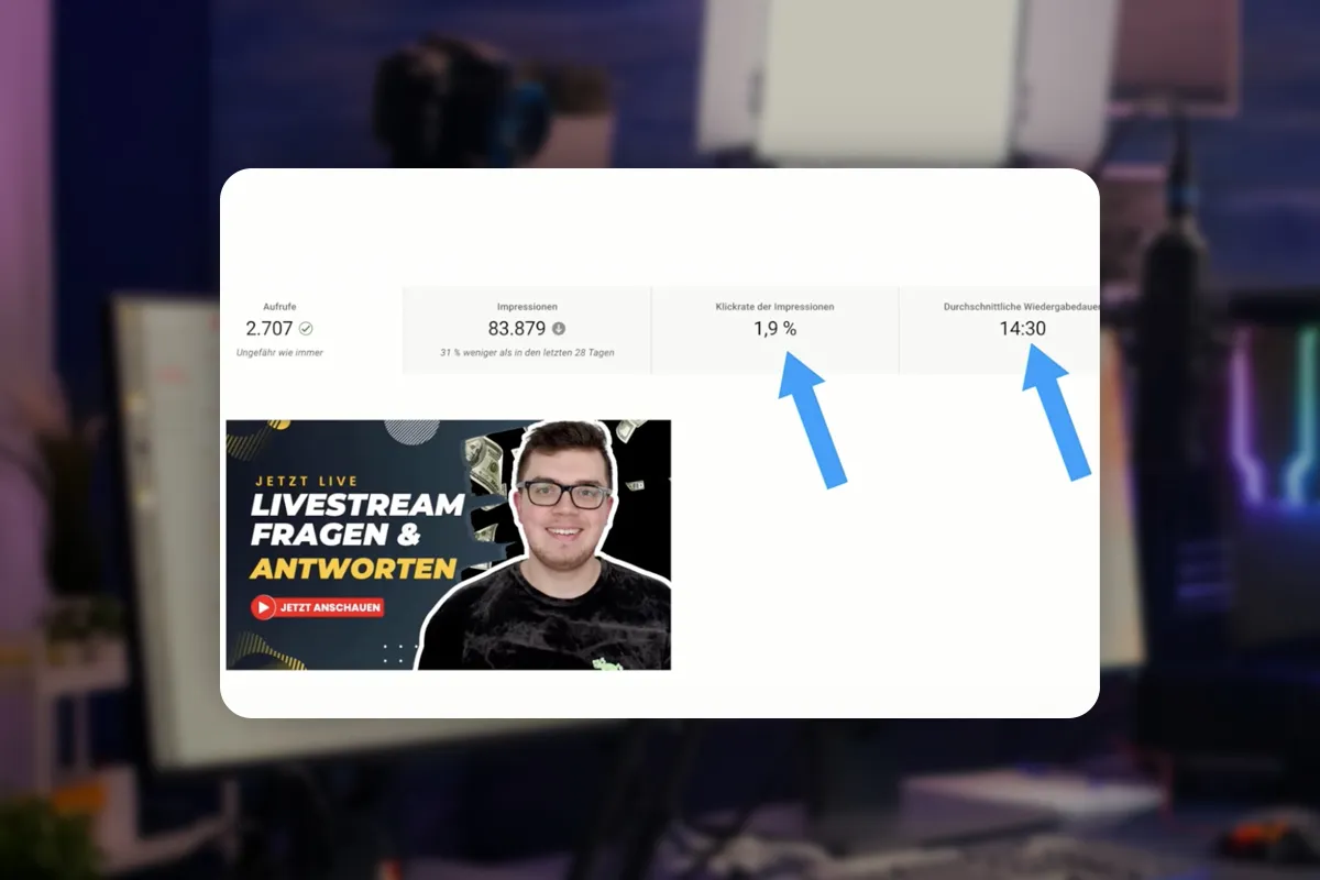 Livestreaming-Tutorial: 7.6 | Livestream Analytics - Worauf solltet ihr achten