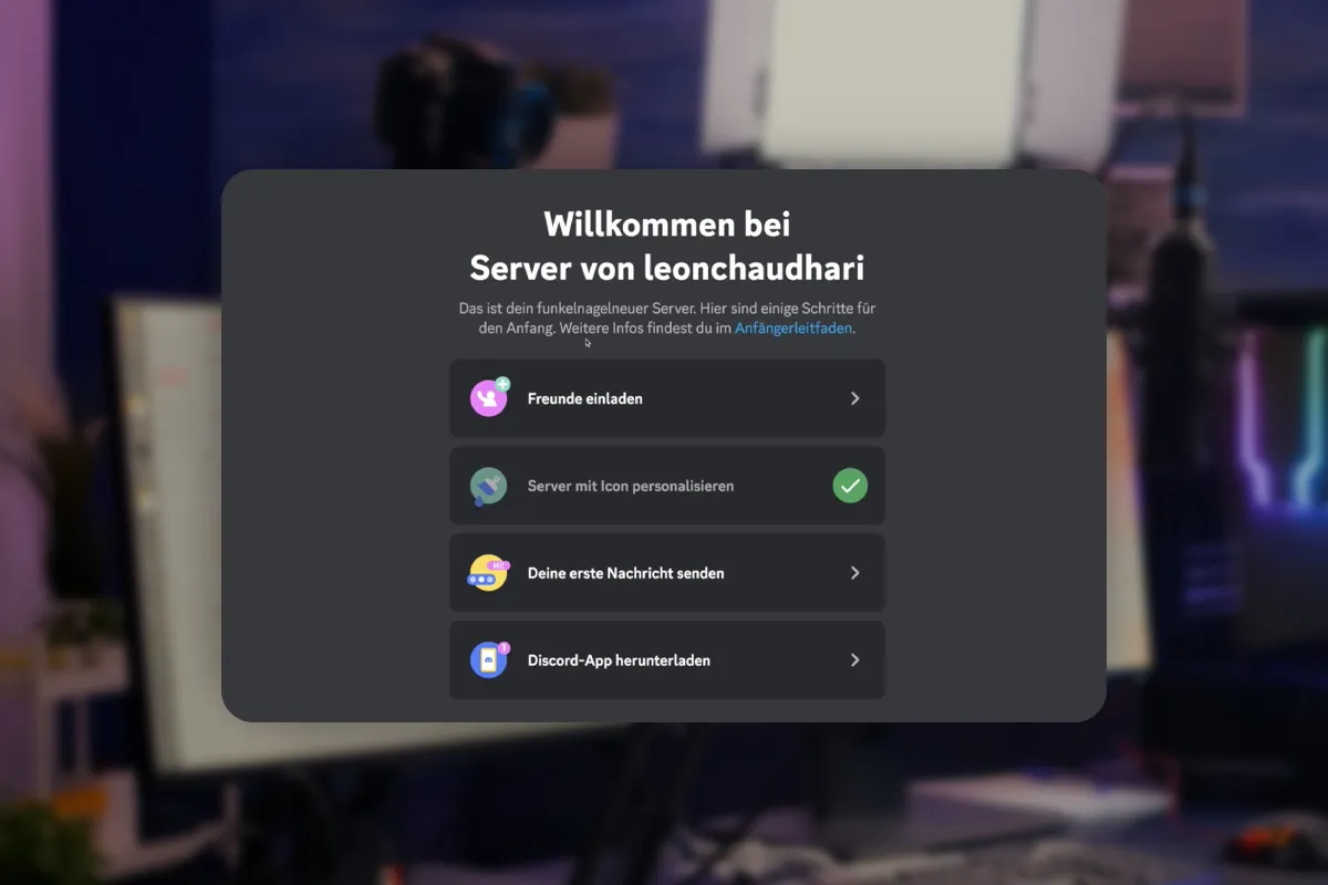 Livestreaming-Tutorial: 8.3 | Discord Server einrichten und Freunde einladen