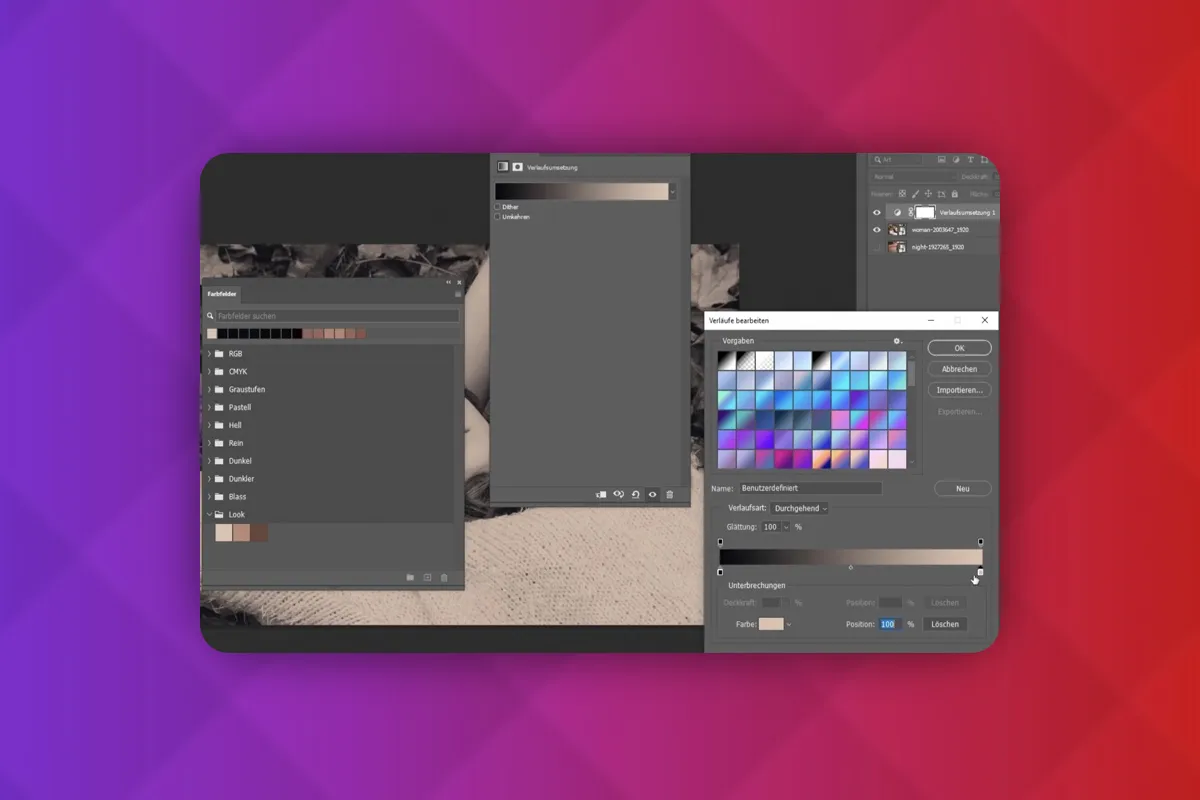 Photoshop-Techniken: 2.8 | Color Grading kopieren & übertragen
