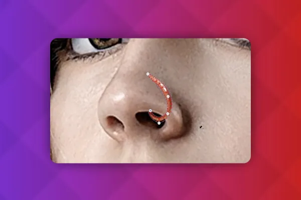 Photoshop-Techniken: 3.25 | Piercing erstellen