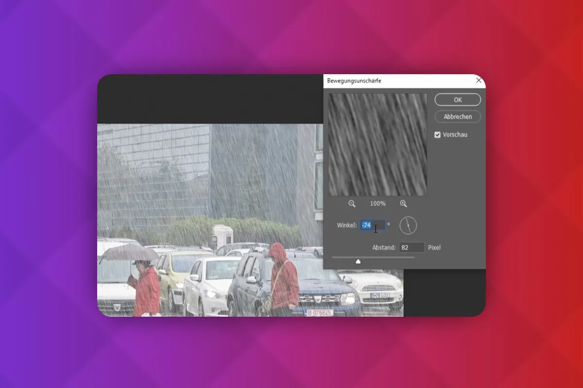 Photoshop-Techniken: 4.4 | Regen erstellen