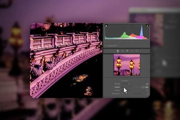 Fotos schärfen mit ohne und KI mit wenigen Klicks: 02 | So schärfst du richtig in Adobe Lightroom