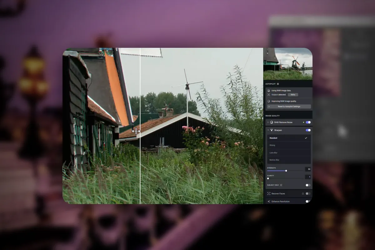 Fotos schärfen mit ohne und KI mit wenigen Klicks: 03 | Topaz Photo AI - mein absoluter Favorit