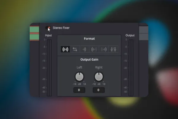 DaVinci Resolve: 7.8 | Stereo Audio rechts und links ausgleichen