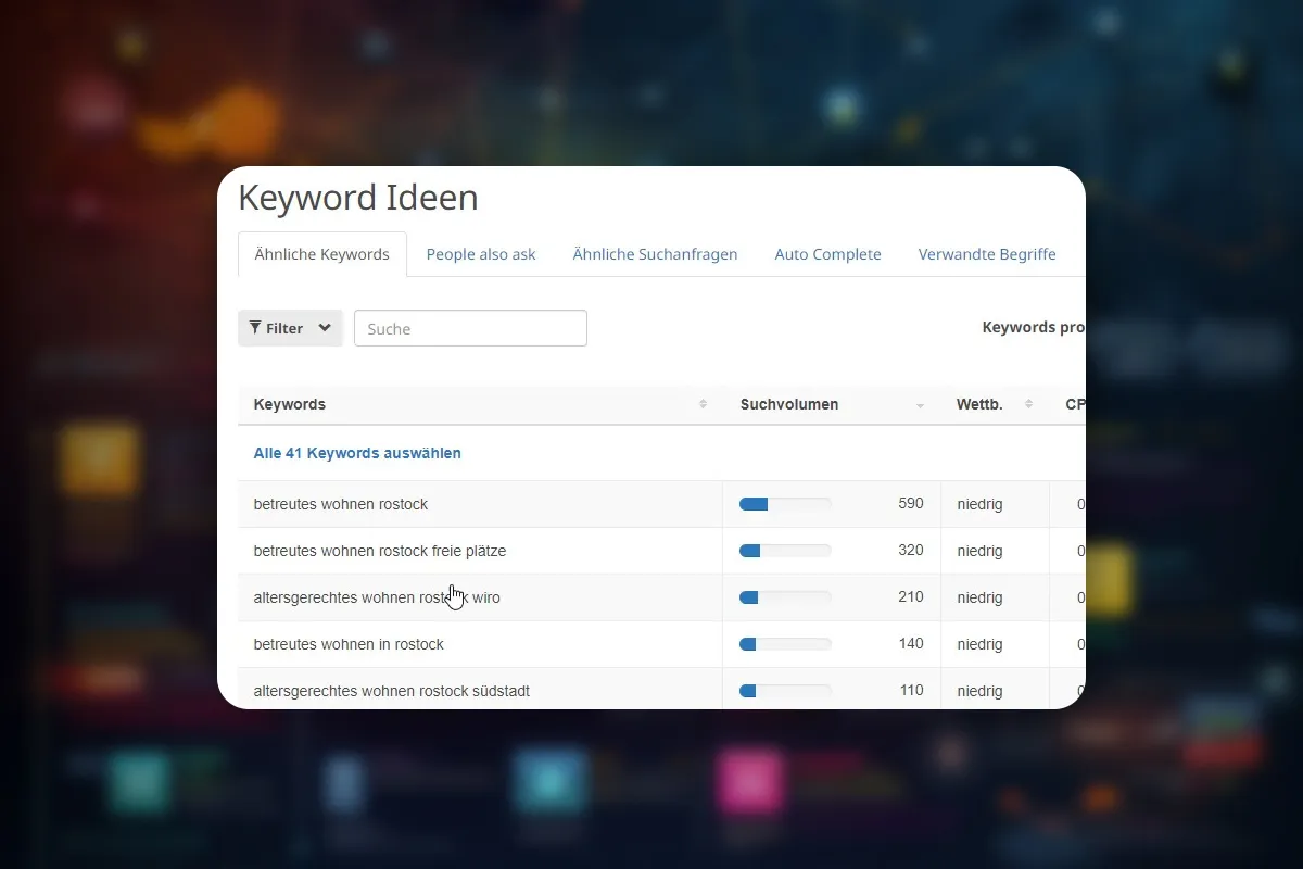 SEO: 13 | Keywordrecherche und Keywordauswahl