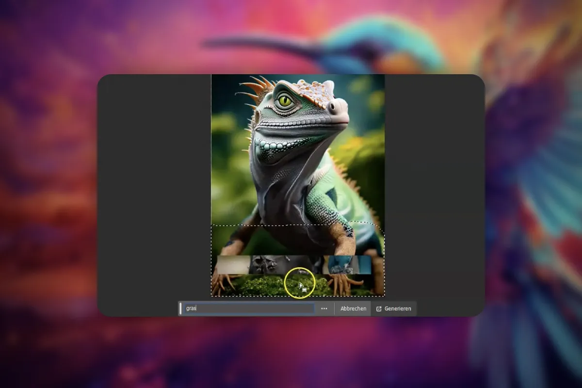 Adobe Firefly: 7.2 | Firefly in Photoshop Beta die ersten Generationen